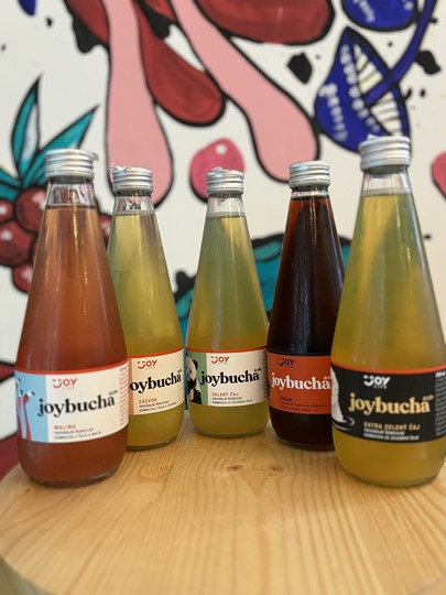 Kombucha, matcha a maté