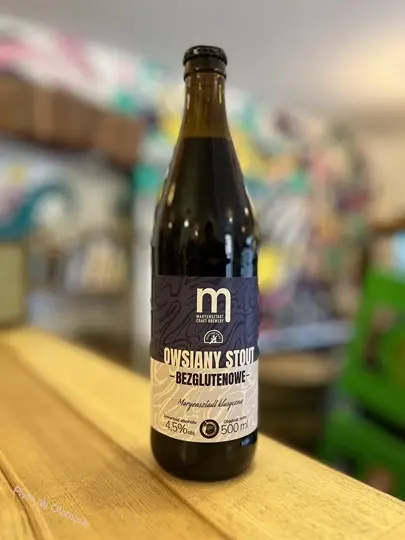 Maryensztadt Craft Brewery Owsiany stout bezglutenowe 11° 500 ml (sklo)