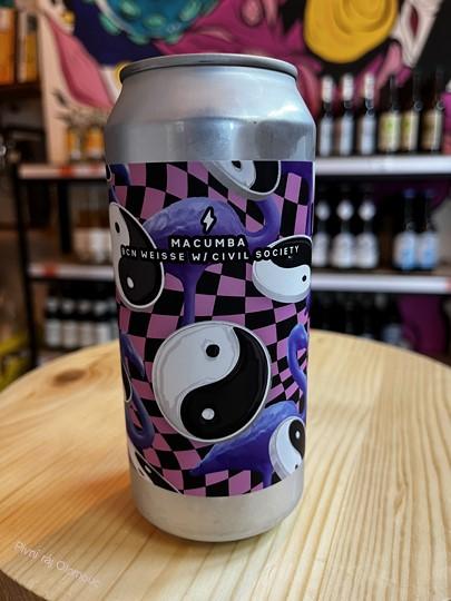 Garage beer company+ Civil Society Macumba 440 ml (plech)
