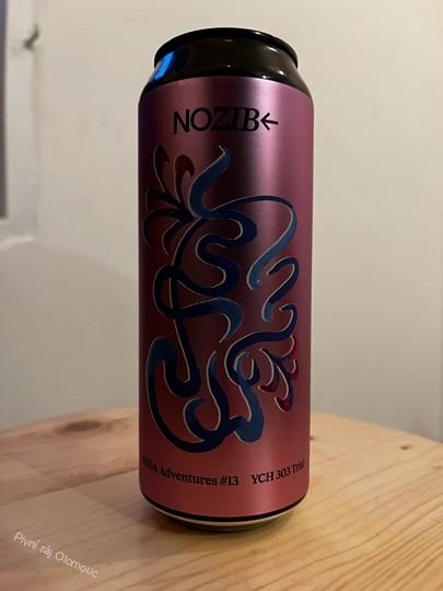NOZIB NEIPA adventures #13 YCH 303 Trial 15° 500 ml (plech)