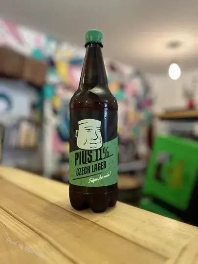 Albrechtický pivovar Pius 1000 ml (pet)