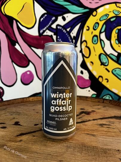 Zichovec + Omnipollo Winter Affair Gossip 500 ml (plech)