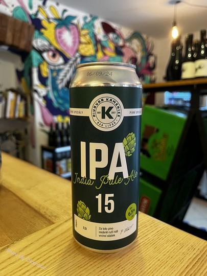 Kamenice IPA 500 ml plech