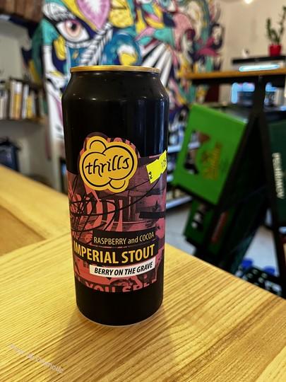 Thrills Berry on the Grave imperial stout 500 ml