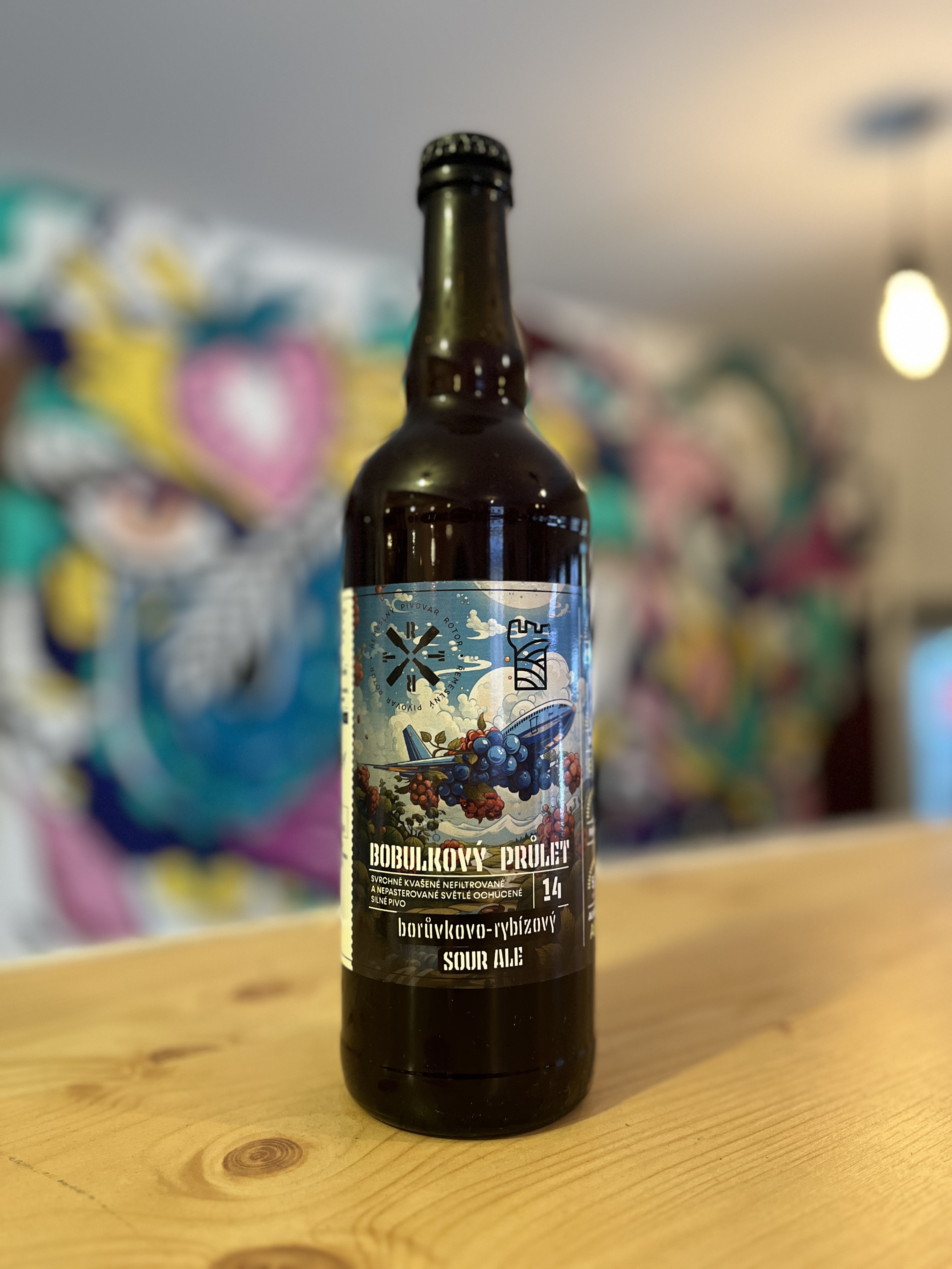 Rotor + Castellum Brewery Bobulkový průlet 750 ml (sklo)