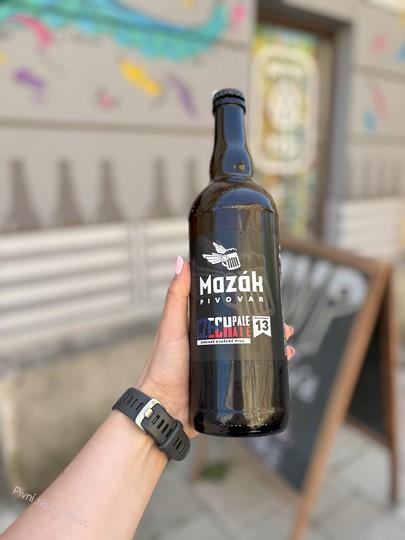 Mazák Czech Pale Ale 13° 750 ml (sklo)