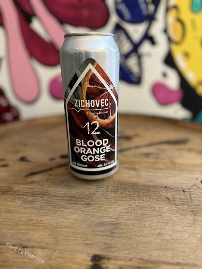 Zichovec Blood Orange Gose 500 ml (plech)