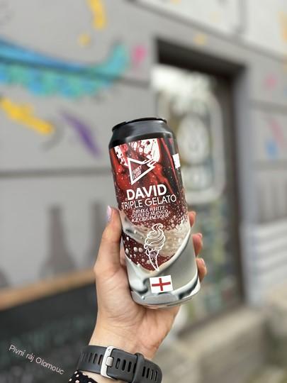 Funky Fluid David Triple Gelato 500 ml (plech)