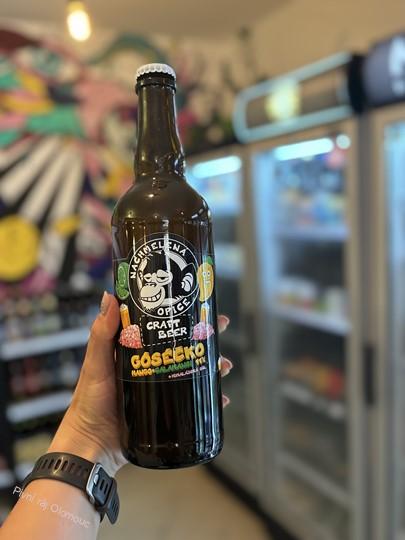 Nachmelená opice Goséčko Mango+Calamansi 750 ml (sklo)