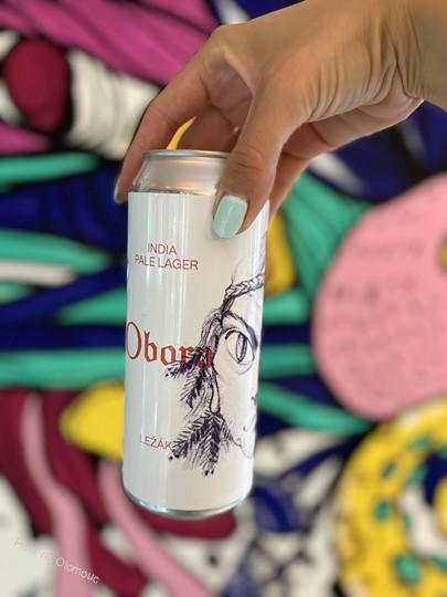 Obora India Pale Lager 500 ml (plech)