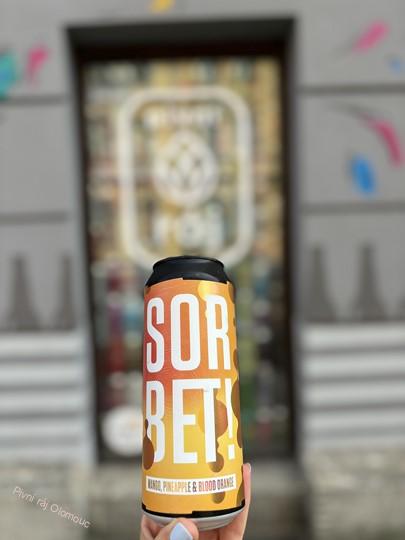 Sibeeria Sorbet Mango, Pineapple and Blood Orange 500 ml