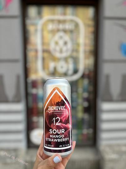 Zichovec Sour Mango Strawberry 500 ml
