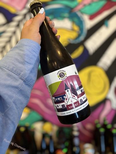 Topolský pivovar Sour Ale Rybíz Hrozen 750 ml