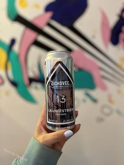 Zichovec Launfestbier 500 ml