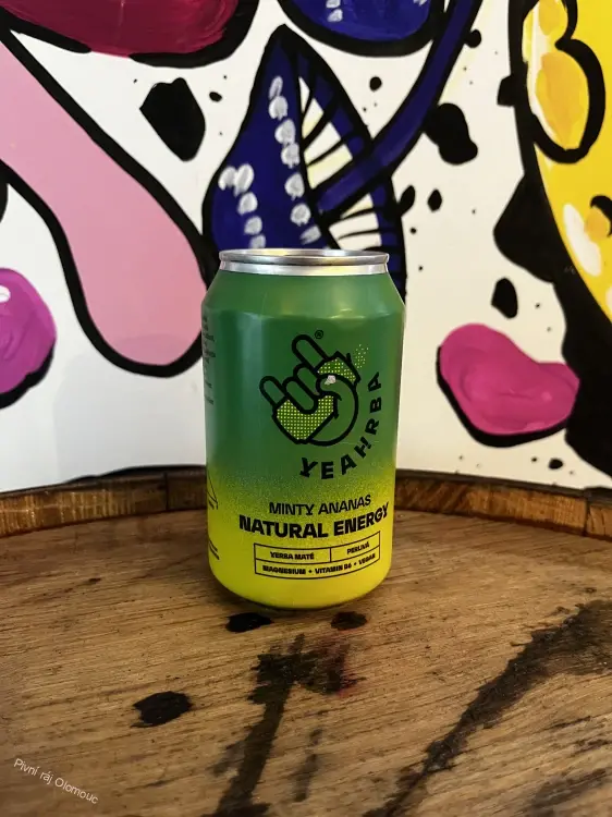 yeahrba minty ananas 330 ml