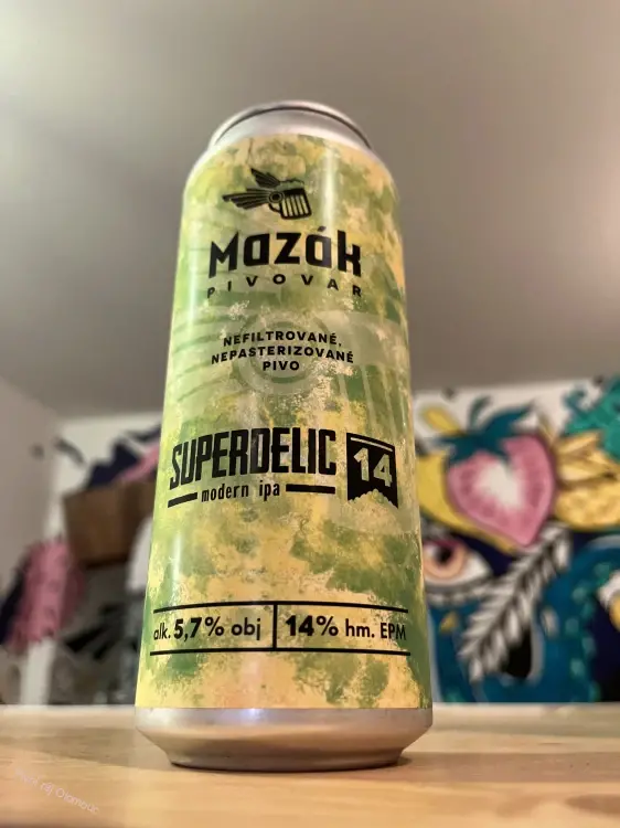 Mazák Superdelic Modern IPA 500 ml
