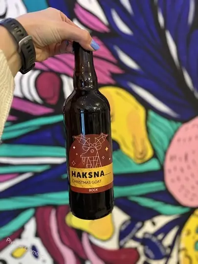 Haksna Christmas Goat Bock 750 ml