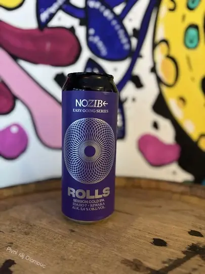 NOZIB Rolls Session Cold IPA 500 ml (plech)