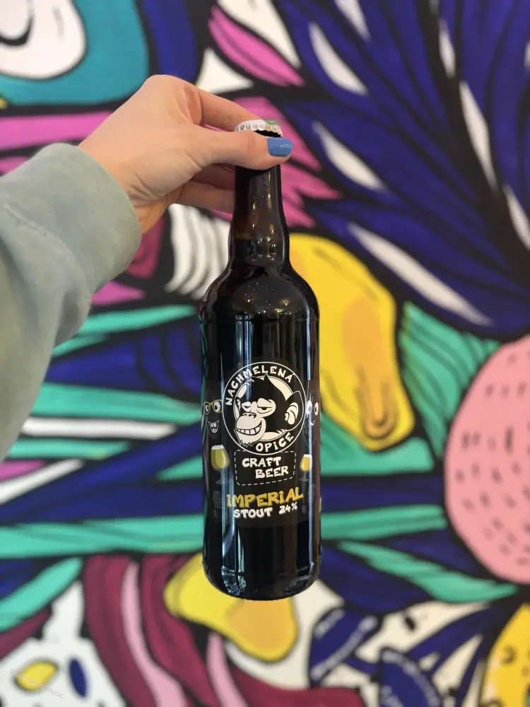 Nachmelená opice Imperial Stout 750 ml (sklo)