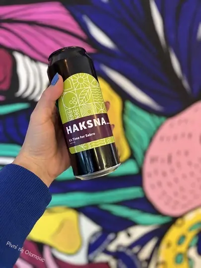 Haksna It´s time for Sabro 14° 500 ml (plech)