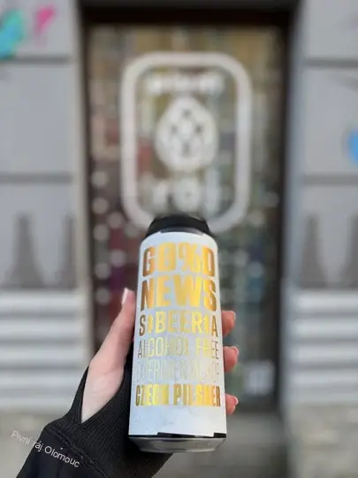 Sibeeria NEALKO Good News Experimental Hop Czech Pilsner 500 ml (plech)