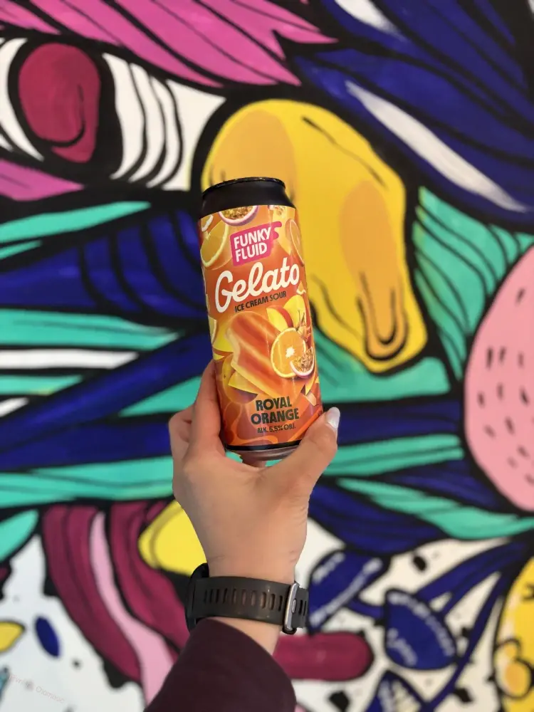 Funky Fluid Ice cream Sour Royal Orange