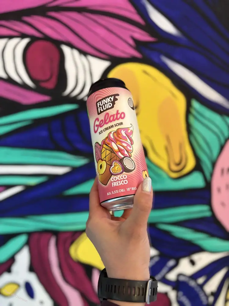 Funky Fluid Ice cream sour Cocco Fresco 500 ml