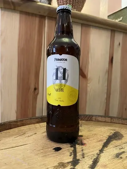Primátor ležák 11° 500 ml (sklo)