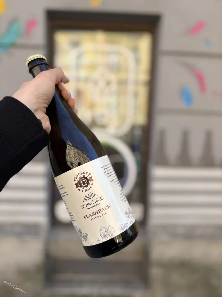 Topolský pivovar a Komonec Summer ale Flashback 750 ml