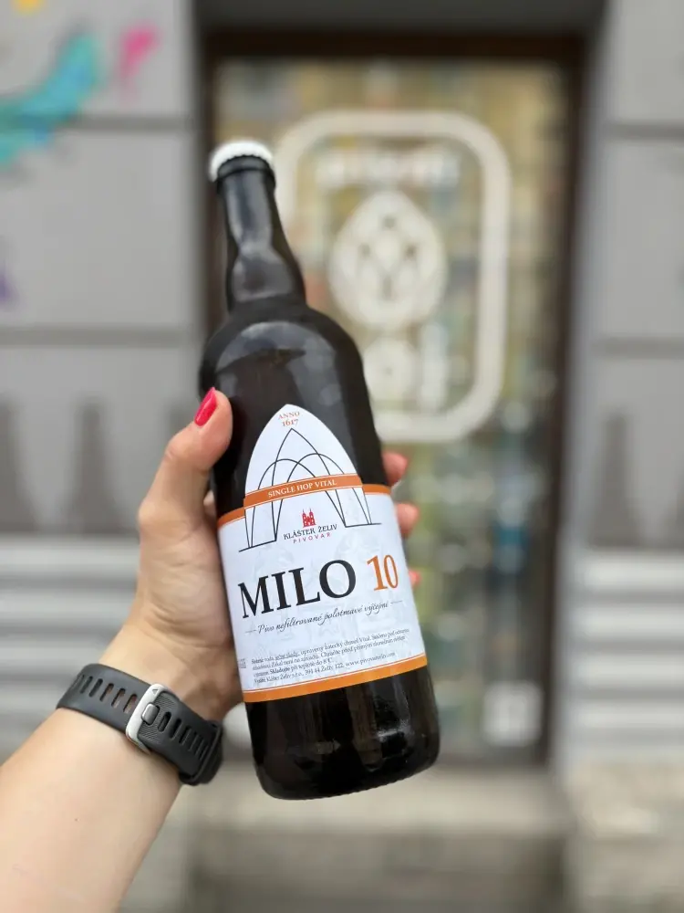 Klášterní pivovar Želiv Milo 10° 750 ml