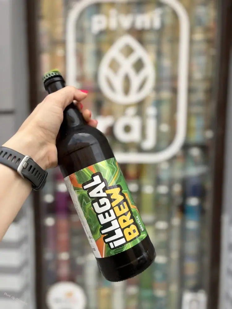 Klášterní pivovar Želiv Illegal Brew Marzen 14° 750 ml