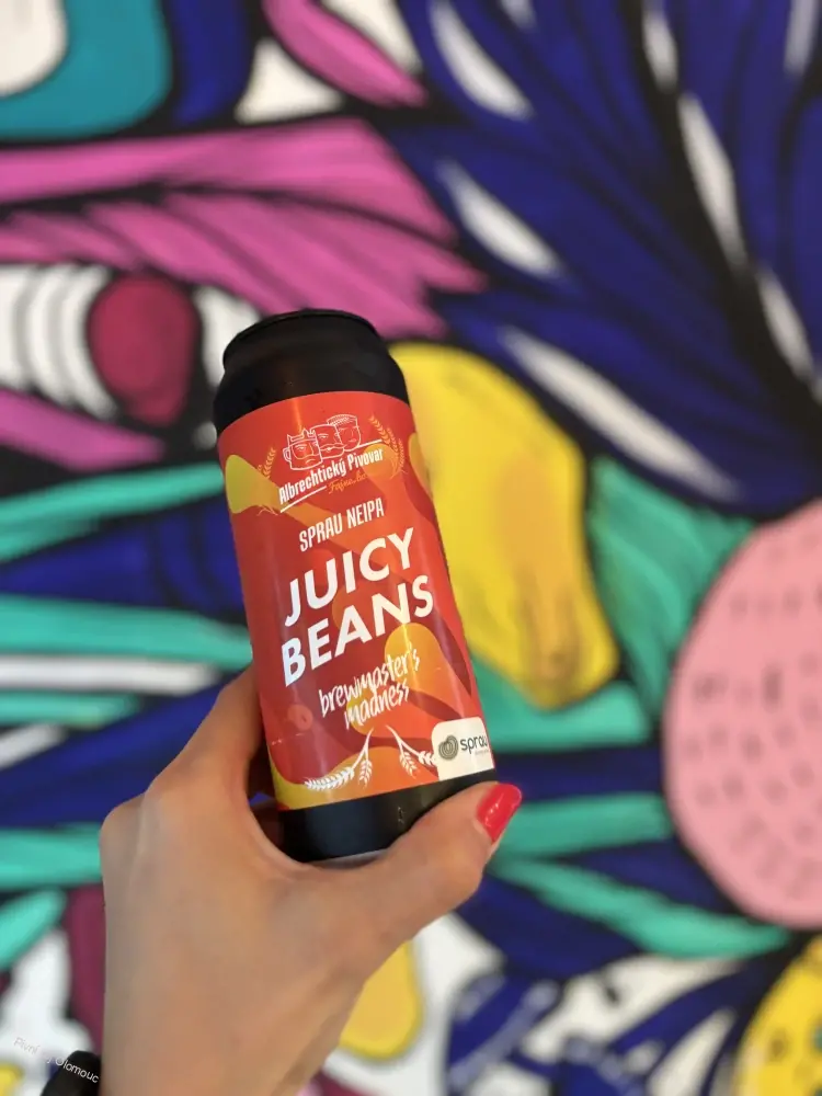 Albrechtický pivovar Juicy Beans Sprau NEIPA 500 ml