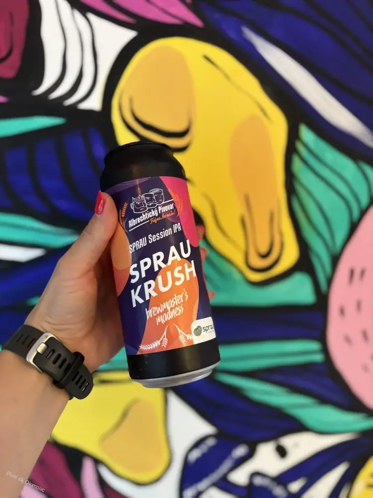 Albrechtický pivovar Sprau Krush 500 ml