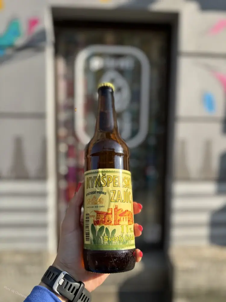 Kynšperský zajíc 11% Ležák 500 ml