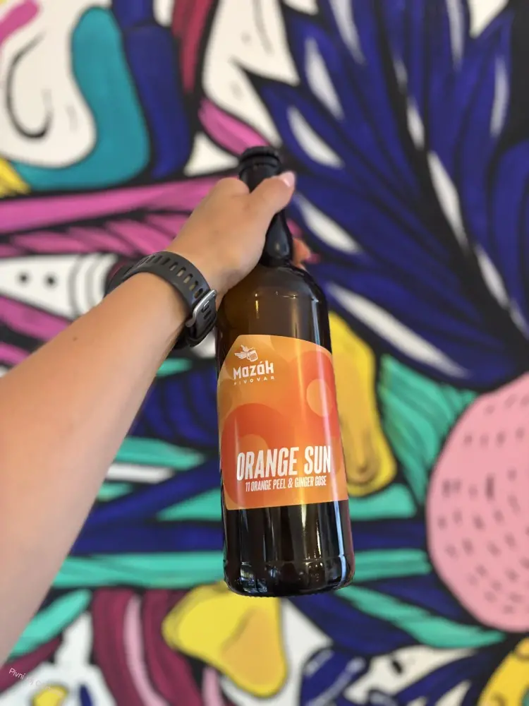 Mazák Orange Sun 750 ml (sklo)