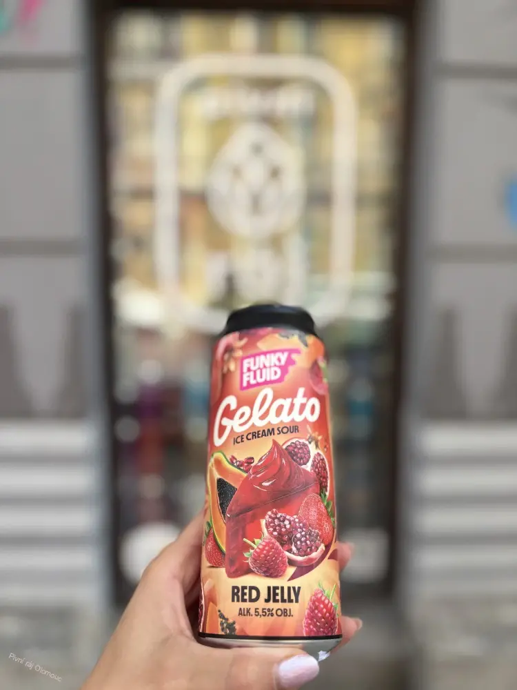 Funky Fluid Gelato Red Jelly 500 ml