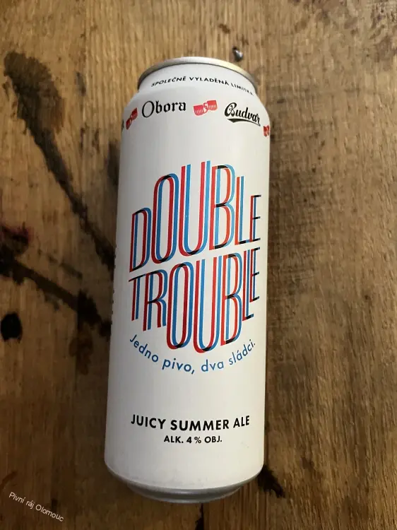 Obora + Budvar Double Trouble 500 ml