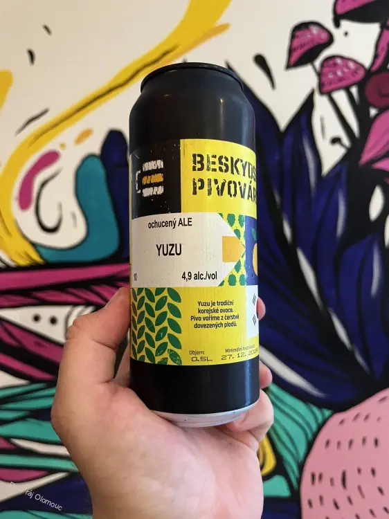 Beskydský pivovárek Yuzu ale 500 ml