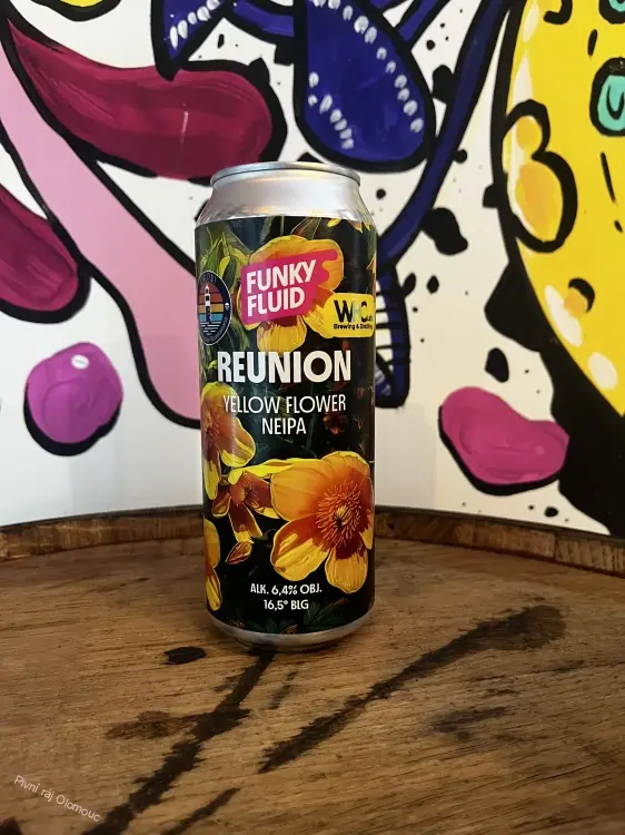 Funky Fluid Reunion Yellow Flower 500 ml