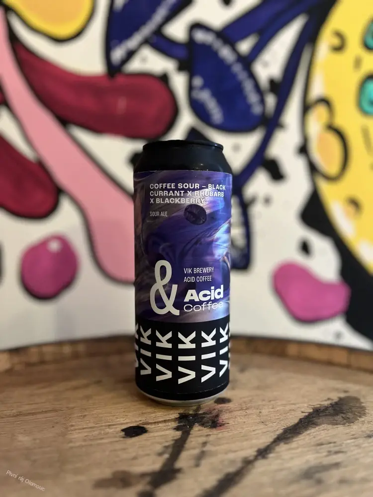 Vik COFFEE SOUR - Black Currant X Rhubarb X Blackberry with ACID coffee 500 ml
