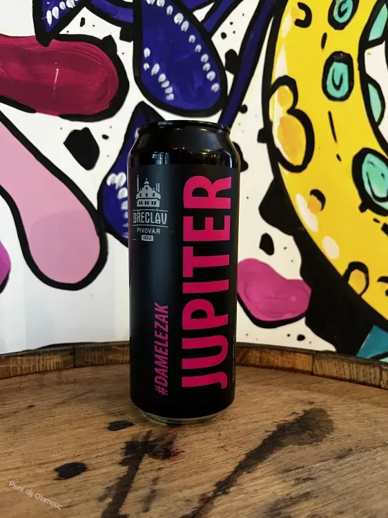 Břeclav Jupiter světlý ležák 500 ml