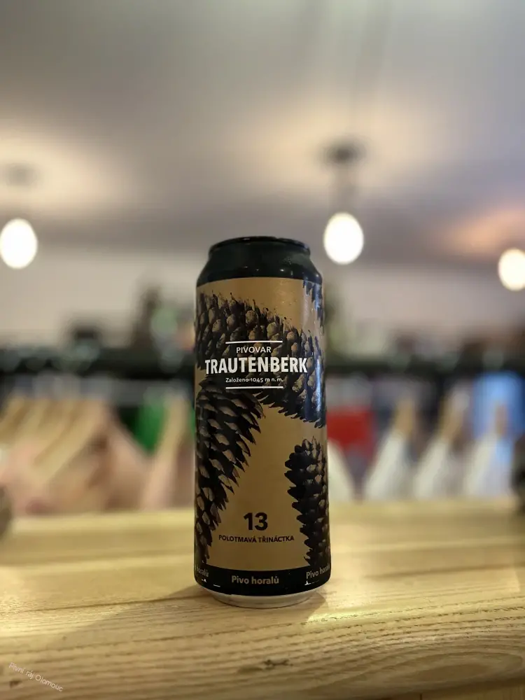 Trautenberk 13 polotmavý ležák 500 ml