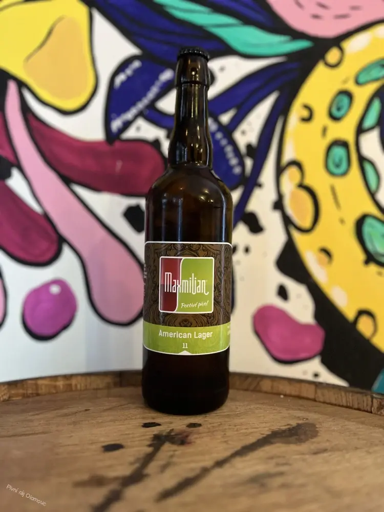 Maxmilián American Lager 750 ml