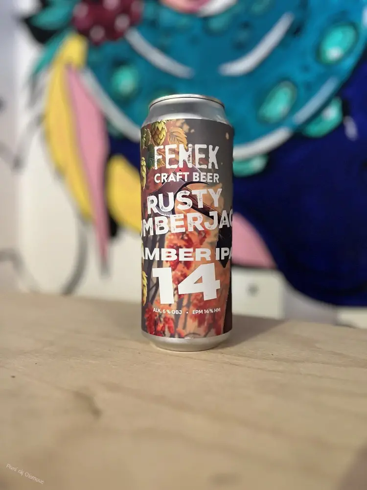 Fenek Rusty Lumberjack Amber IPA 500 ml
