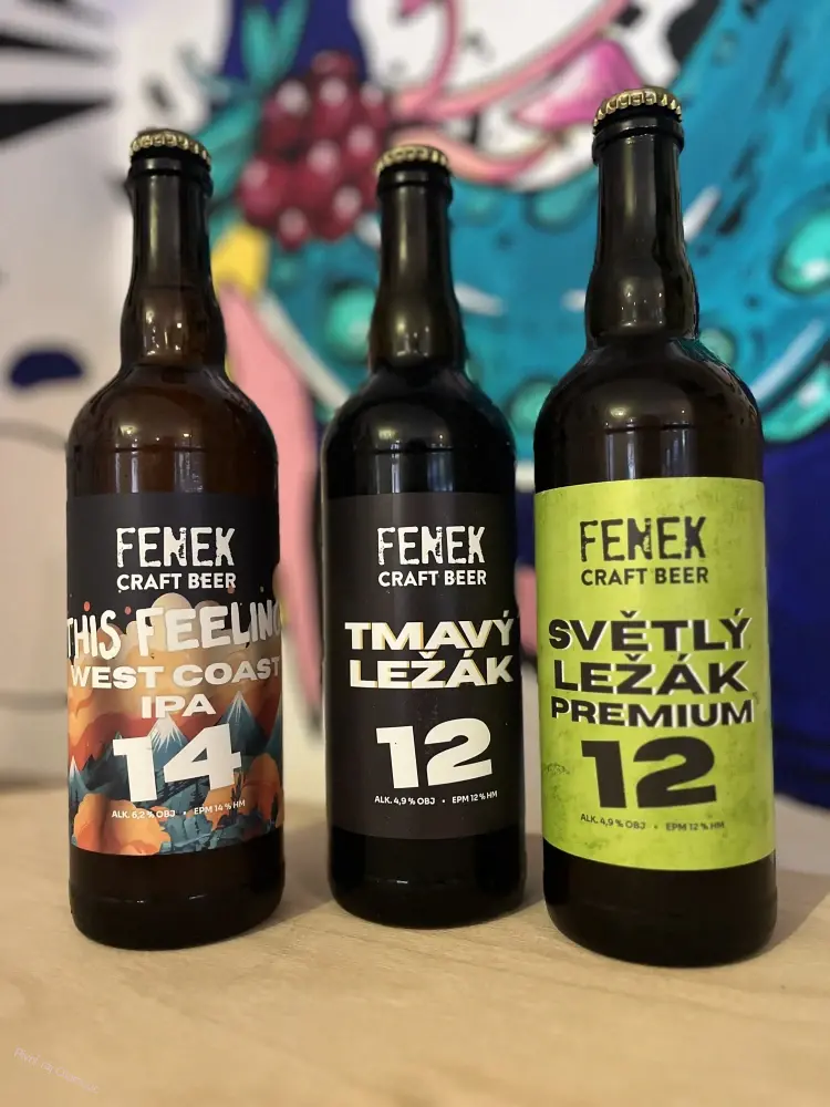 Fenek Tmavý ležák 750 ml