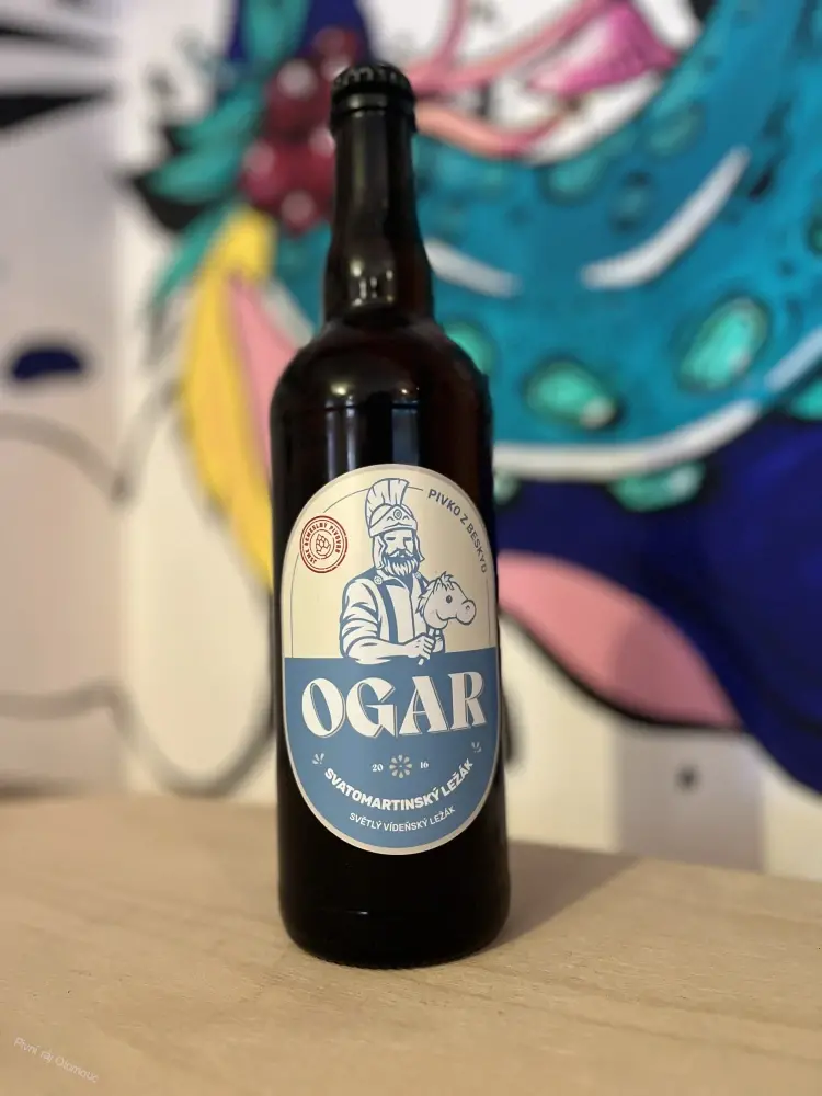 Ogar Svatomartinský vídeňský ležák 750 ml