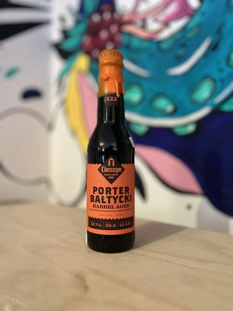 Cieszyn Browar Zamkowy Porter Baltyci Barrel Aged 2021 330 ml