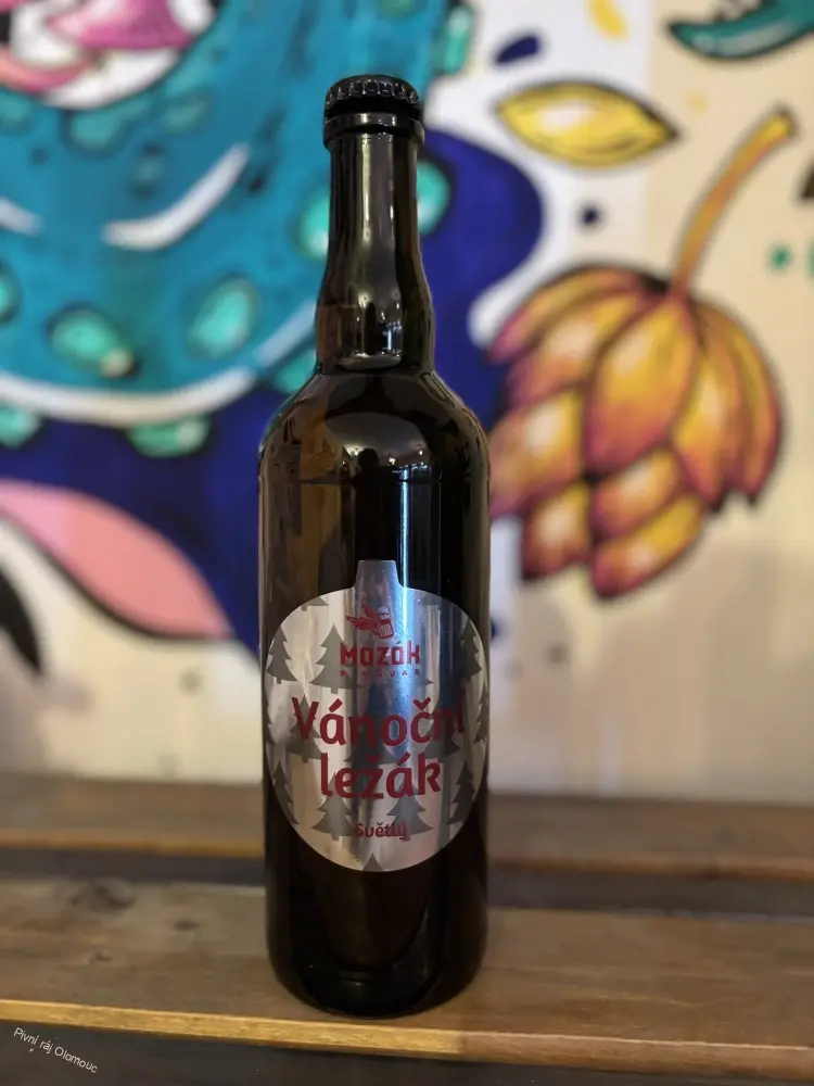 Mazák Vánoční světlý ležák 2025 750 ml