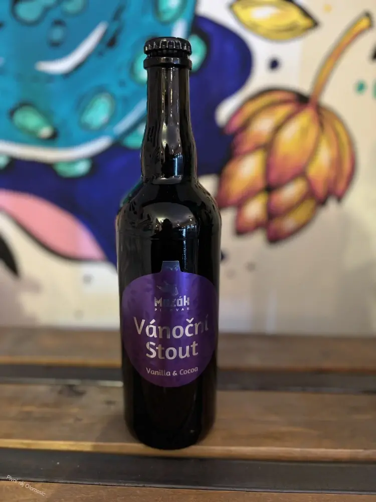 Mazák Vánoční stout Vanilla Cocoa 2025 750 ml