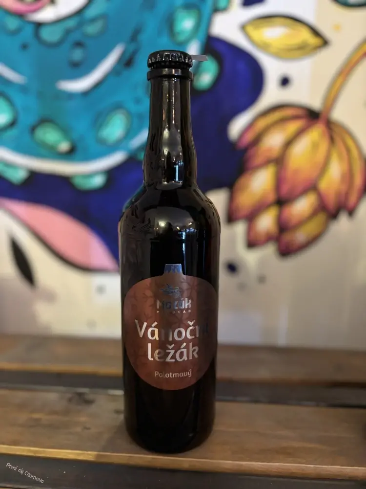 Mazák Vánoční polotmavý ležák 2025 750 ml